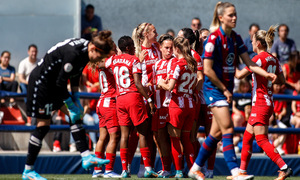Temporada 21/22 | Levante - Atlético de Madrid Femenino | Celebración del primer gol