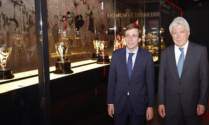 Enrique Cerezo y Martínez-Almeida en Territorio Atleti