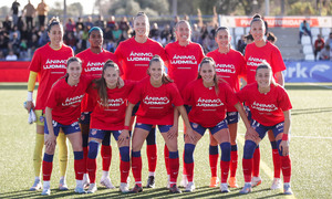 Temp. 22-23 | Alhama CF - Atlético de Madrid Femenino | Once