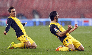 Temporada 13-14. Athletic Club - Atlético de Madrid. Copa del Rey. 1/4 final. Vuelta. 