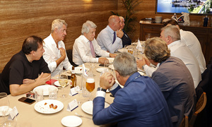 Comida de directivas Atleti-Cádiz 