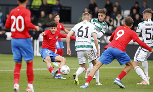 Temp. 23-24 | Celtic - Atlético de Madrid Juvenil A | Youth League | Salim El Jebari