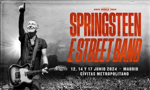 Bruce Springsteen 12, 14 y 17 junio