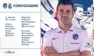 Convocadas Vs Real Madrid