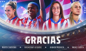 Temp. 24-25 | Despedidas Moraza, Ajiibade, Cardona y Barth | Atlético de Madrid Femenino