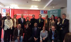 Temporada 2013-2014. Lola Romero en el acto de la CAM