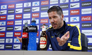 Temporada 13/14. Rueda de prensa Diego Pablo Simeone.