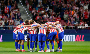 Temp. 25-26 | Atlético - Eintracht Frankfurt | Piña antes del partido