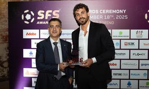 Premio Best Content Creator en Social Football Summit 2025