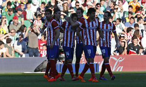 Temporada 13-14. Betis - Atlético de Madrid. 