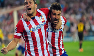 Temporada 13/14. Atlético de Madrid - F.C. Barcelona. Vuelta 1/4 Champions. A.G.
