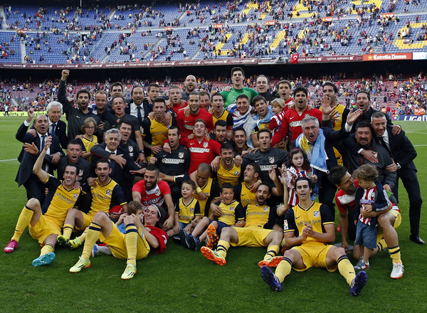 El Atlético de Madrid ganó su décima Liga el 17 de mayo de 2014 (Foto: ATM).