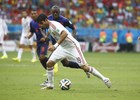 Diego Costa contra Holanda en el Mundial de Brasil 2014