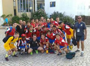 El Atlético Madrileño Cadete ganó la Ibercup de Estoril, un torneo con el que se cierra la temporada 13-14