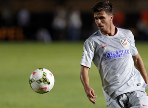 Pretemporada 2014-15. Galatasaray-Atlético de Madrid. Héctor, uno de los canteranos más prometedores.