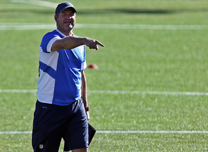 Entrenamiento Atlético C. Roberto Fresnedoso. Foto: Ángel Gutiérrez