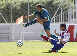 Pretemporada 2014-15. Atlético de Madrid B - Real Valladolid B. Fotos: Aguilera (AS)