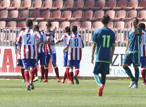 Pretemporada 2014-15. Atlético de Madrid B - Real Valladolid B. Fotos: Aguilera (AS)