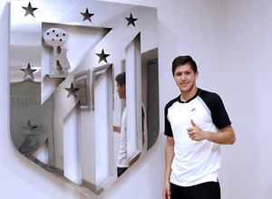 Diego Gama, delantero mexicano que firma por el Atlético de Madrid para jugar en el Juvenil DH 