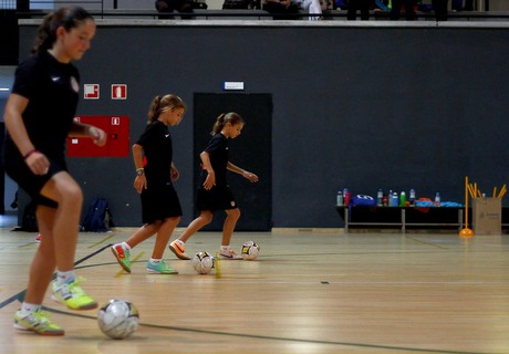 Temp 2014-2015. Escuela de Entrev&iacute;as del Atl&eacute;tico de Madrid F&eacute;minas