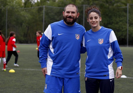 Temp. 2014-2015. Esther Gonz&aacute;lez y Luis Prieto nuevos entrenadores del F&eacute;minas