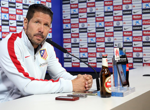 Temporada 14/15. Rueda de prensa de Simeone. Foto: Ángel Gutiérrez