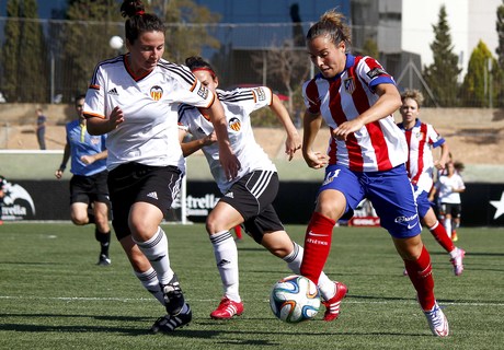 Temp. 2014-2015. Valencia F&eacute;minas-Atl&eacute;tico de Madrid F&eacute;minas