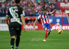 Temporada 14-15. Jornada 10. Atlético de Madrid-Córdoba. Gabi dispara desde lejos