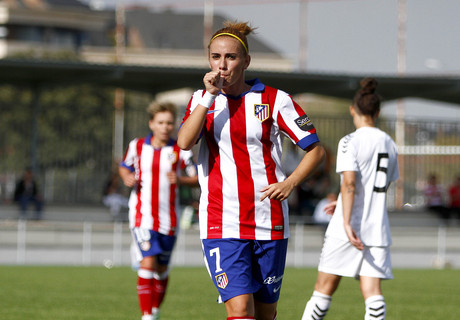 Temp. 2014-2015. Atl&eacute;tico de Madrid F&eacute;minas-Fundacion Albacete &Aacute;ngela Sosa