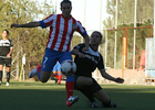 Temporada 2012-13. Imagen de un partido del Atlético de Madrid Féminas