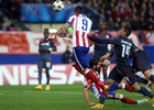 temporada 14/15. Partido Atlético de Madrid Olympiacos. Gol de Mandzukic