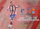 Temp 2014-2015. Atlético de Madrid Féminas-RCD Espanyol