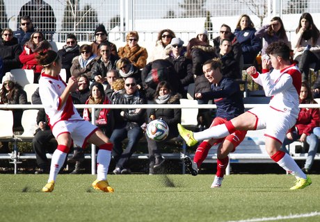 Temp. 2014-2015. Rayo Vallecano-Atlético de Madrid Féminas vuelta