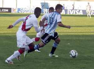 Ángel Correa en el Sudamericano Sub 20