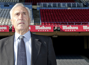 Rodri, en una imagen actual en el Estadio Vicente Calderón