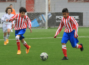 Temporada 14/15. ATM - Real Madrid. Alevín