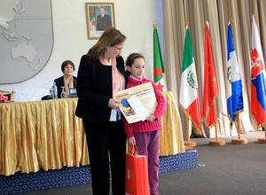 La Fundación Atlético de Madrid estuvo presente en Argel en la entrega de los premios escolares Paz y Cooperación