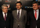 Enrique Cerezo, Rafael Catalá y Miguel Cardenal, a la entrada de la Gala 'A TeaM for the World' de la Fundación