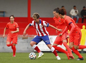 Temp. 2014-2015. Atlético de Madrid Féminas-FC Barcelona vuelta