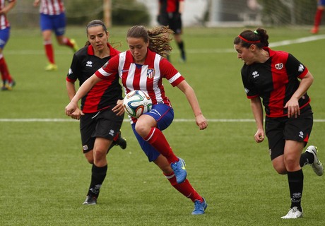 Temp. 2014-2015. Atl&eacute;tico de Madrid F&eacute;minas B-Rayo Vallecano vuelta