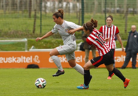 Temp. 2014-2015. Athletic Club-Atl&eacute;tico de Madrid F&eacute;minas vuelta