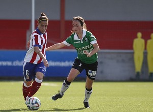 Temp. 2014-2015. Atlético de Madrid Féminas-Oviedo vuelta