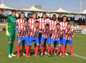 Temporada 2012-13. Atlético de Madrid B. Once ante el Tenerife.