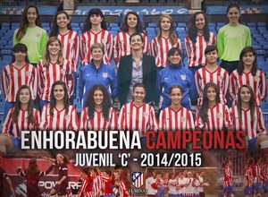 Temp. 2014-2015. Juvenil C campeón de Liga