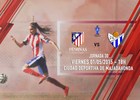 Temp. 2014-2015. Atlético de Madrid Féminas-Fundación Cajasol vuelta cartel