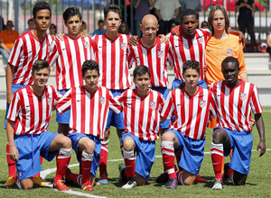 temporada 14/15. Partido Atlético de Madrid Infantil