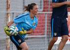 Temp. 2014-2015. Último entrenamiento de la temporada del Féminas