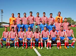 Plantilla del Atlético Madrileño Juvenil División de Honor 2014-2015