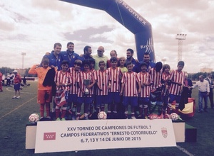 Benjamín A, campeón de la Champions de Madrid