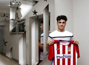 Diego Díaz, centrocampista que ha firmado por el Atlético B